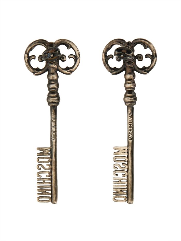 Moschino LOGO EARRINGS