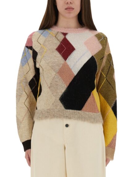 Moschino MESH WITH DIAMOND PATTERN