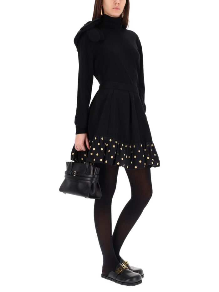 Moschino MESH WITH FLOWER DETAIL