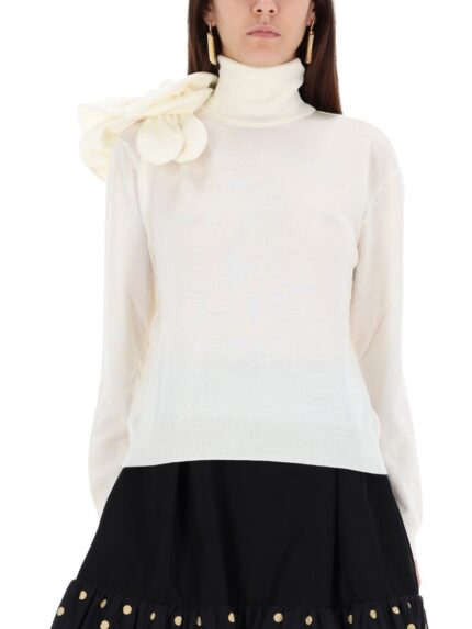 Moschino MESH WITH FLOWER DETAIL