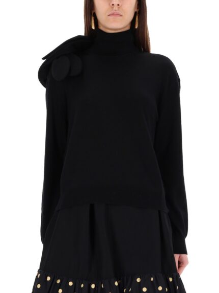 Moschino MESH WITH FLOWER DETAIL