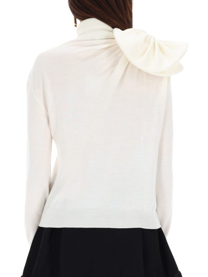 moschino mesh with flower detail Moschino MESH WITH FLOWER DETAIL