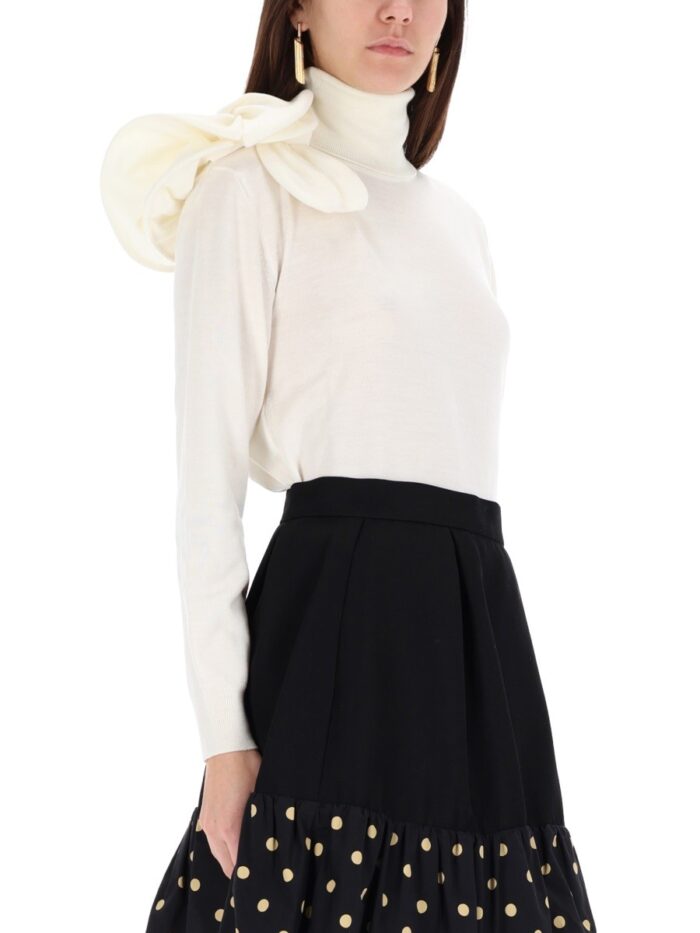 moschino mesh with flower detail Moschino MESH WITH FLOWER DETAIL