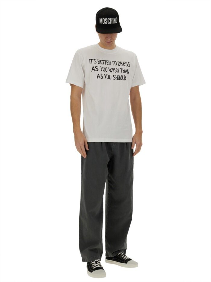 Moschino "MESSAGE PRINT" T-SHIRT