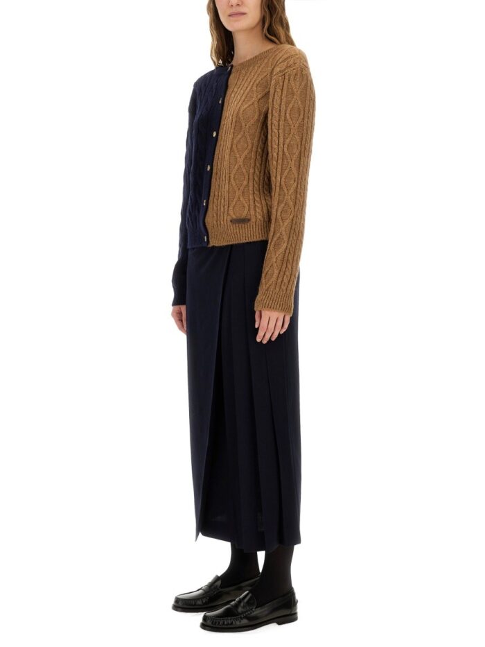 Moschino MIDI SKIRT WITH TOGGLE