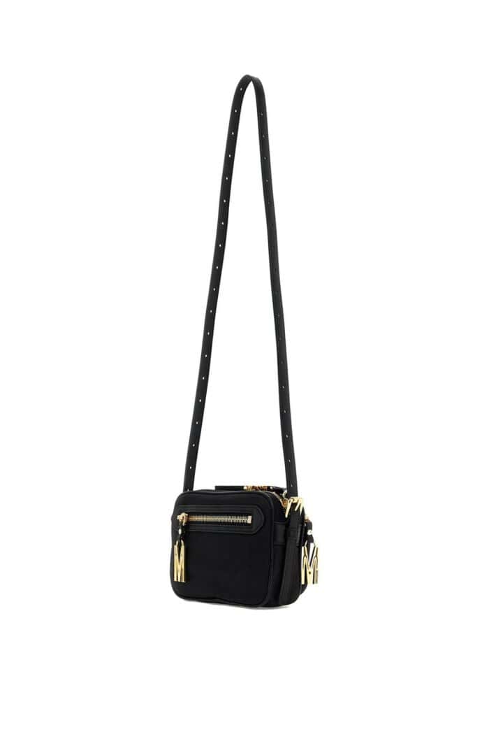 MOSCHINO Mini Shoulder Bag With Metal Logo