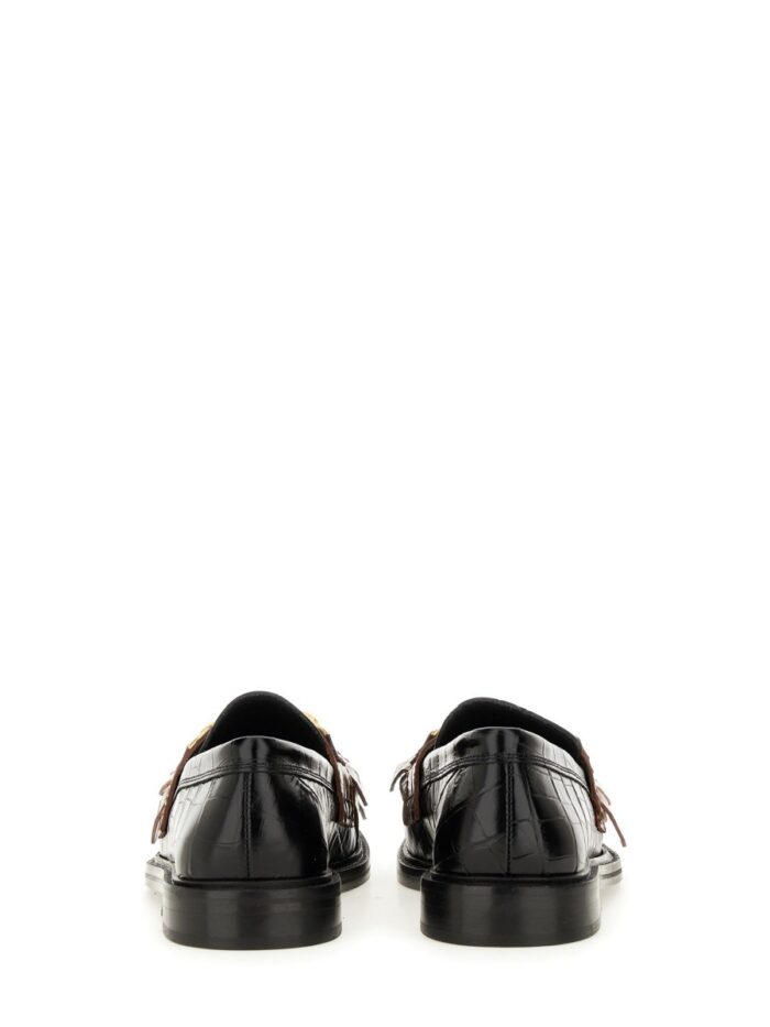 Moschino MOCCASIN WITH BANGS AND COIN