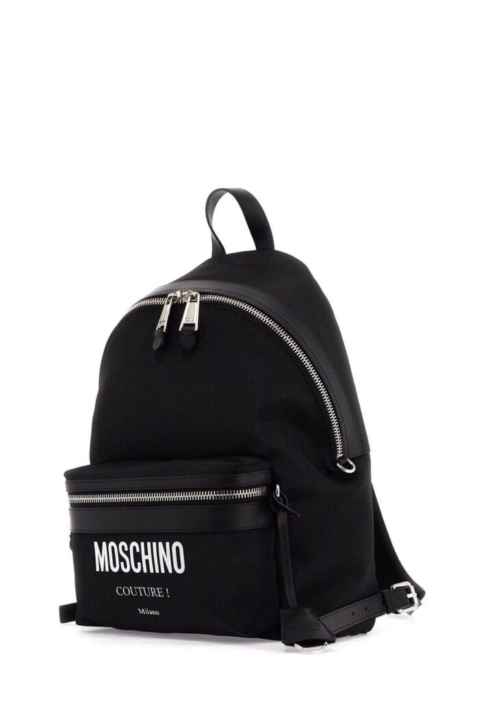 MOSCHINO Nylon Backpack For Everyday