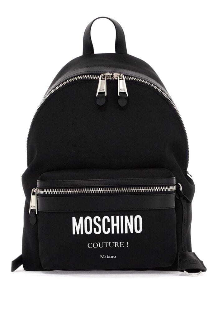 MOSCHINO Nylon Backpack For Everyday