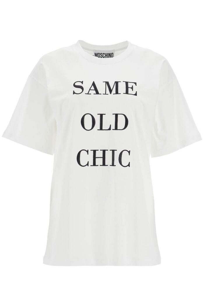 MOSCHINO "oversized T-shirt With Same Old