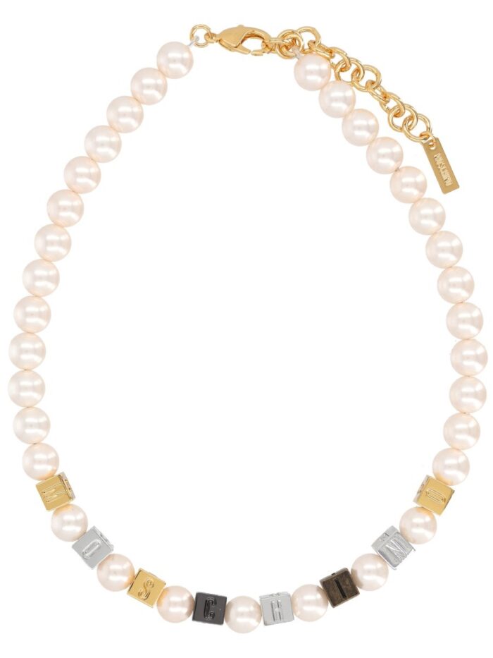 moschino pearl necklace Moschino PEARL NECKLACE