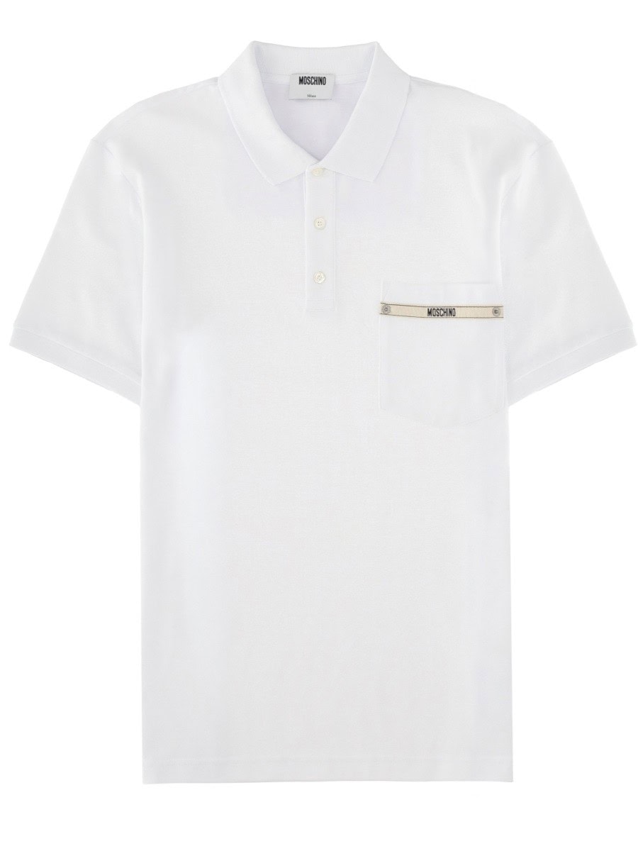 Moschino POLO WITH LOGO