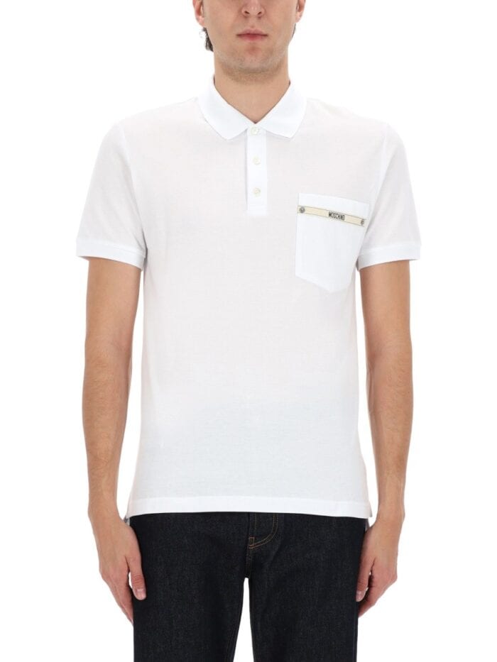 Moschino POLO WITH LOGO