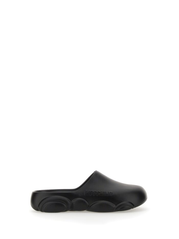 Moschino RUBBER TEDDY SOLE MULES