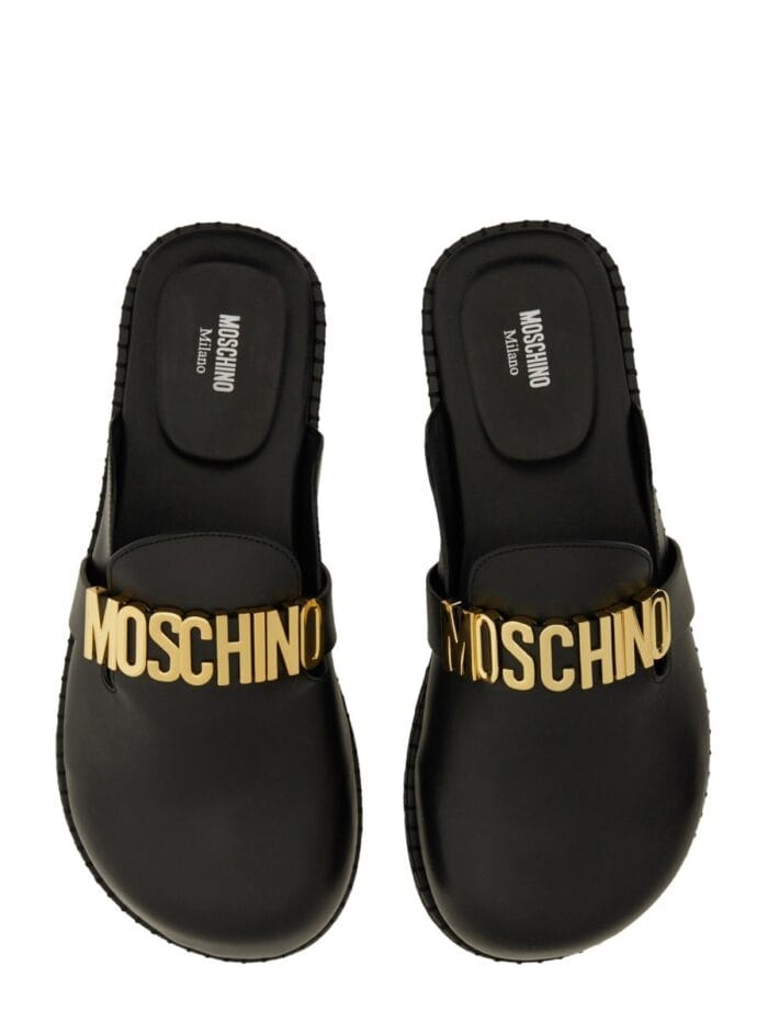 Moschino SANDAL WITH LOGO