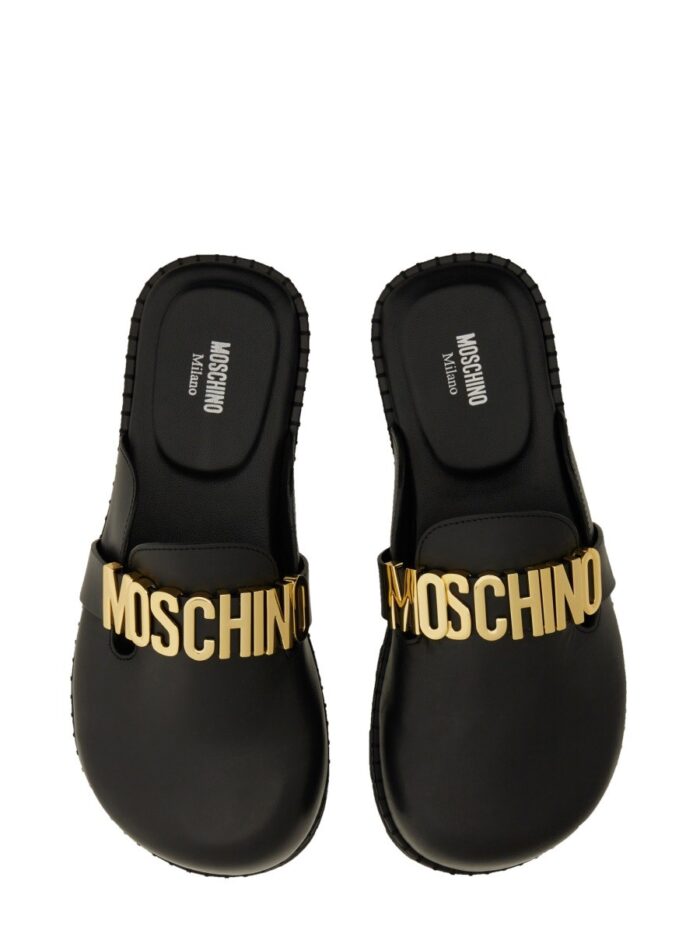 Moschino SANDAL WITH LOGO
