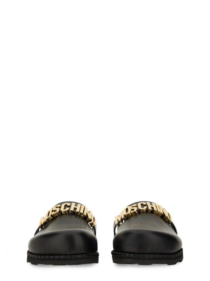 Moschino SANDAL WITH LOGO