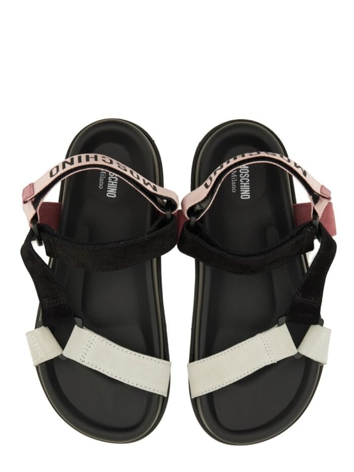 Moschino SANDAL WITH LOGO