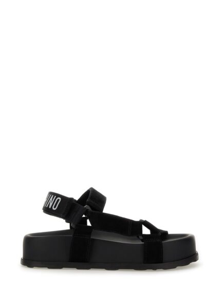 Moschino SANDAL WITH LOGO
