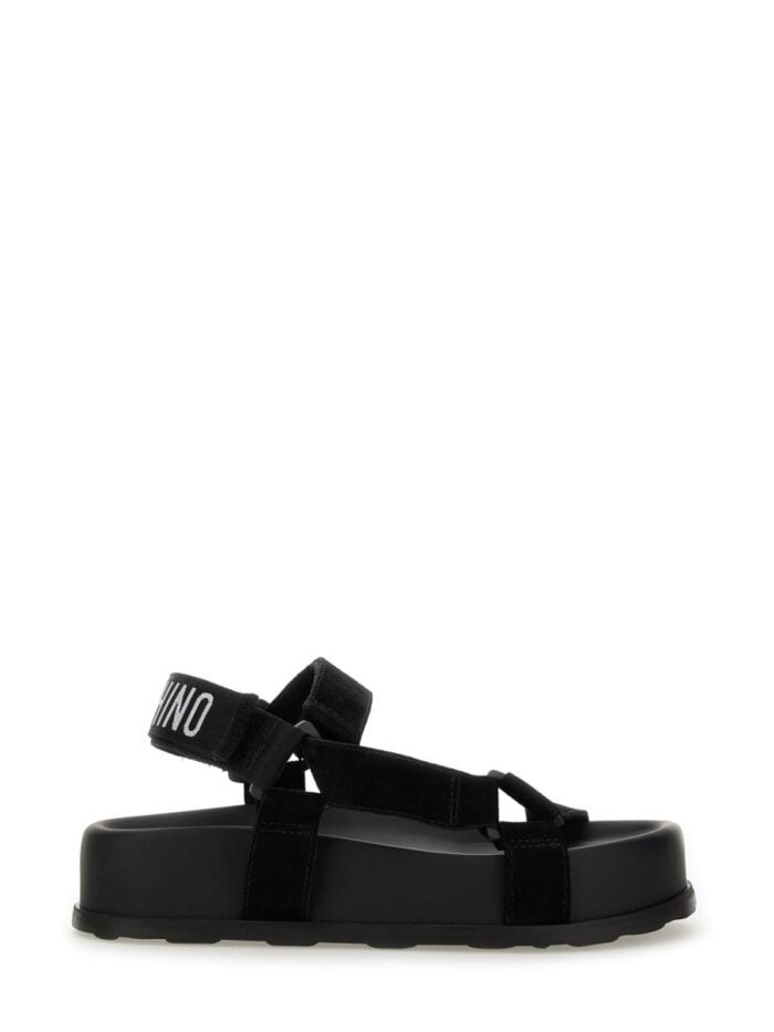 Moschino SANDAL WITH LOGO