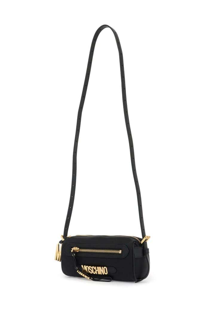 MOSCHINO Shoulder Bag With Metal Logo Detail