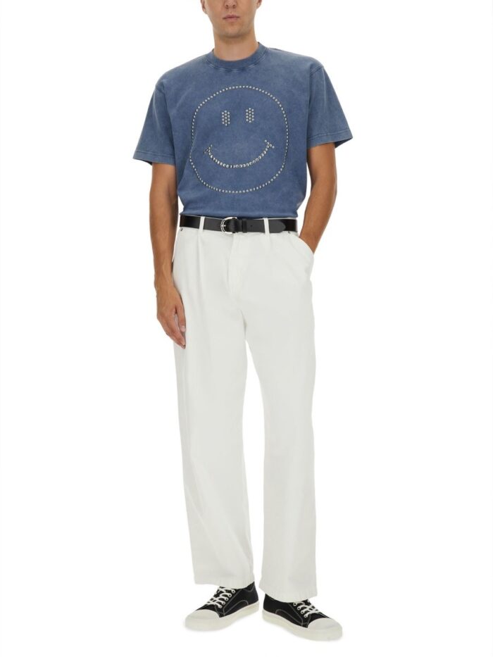 Moschino "SMILEY®" HEAVY COTTON T-SHIRT