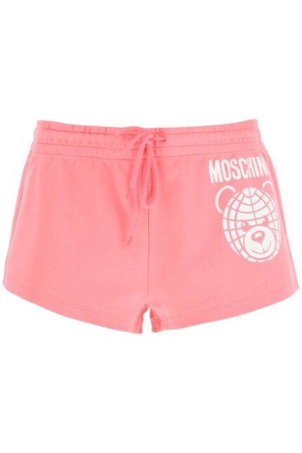 Moschino Sporty Shorts With Teddy Print