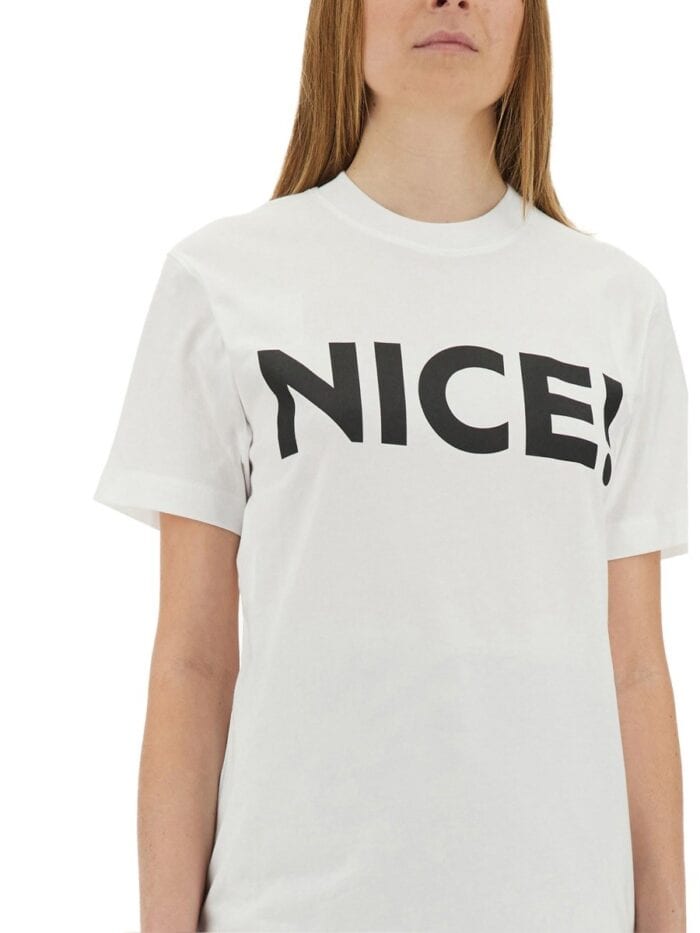Moschino T-SHIRT "NICE!"