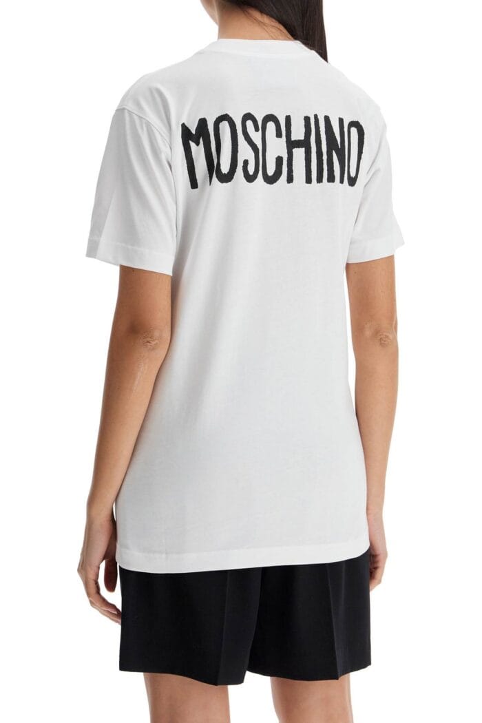 MOSCHINO T-shirt With Lettering Print