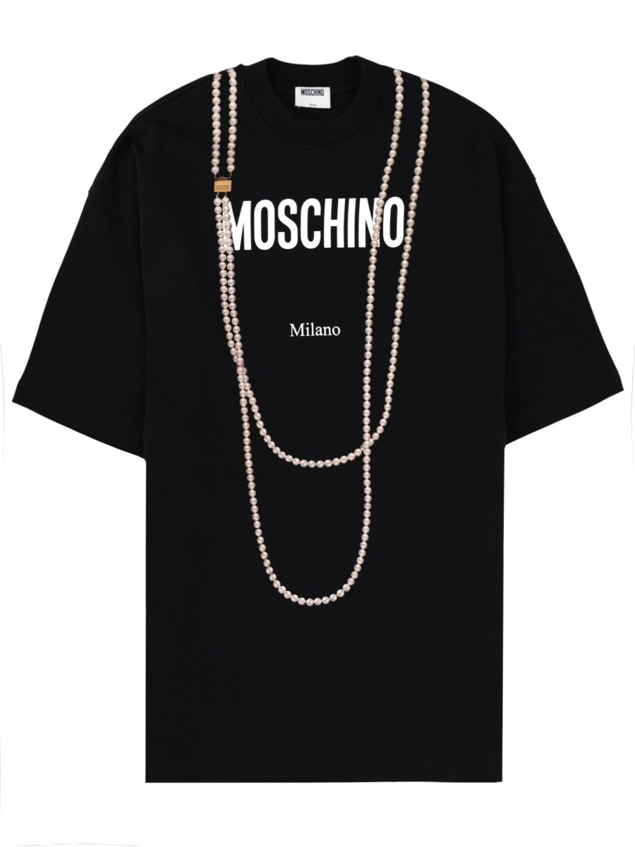 Moschino T-SHIRT WITH LOGO
