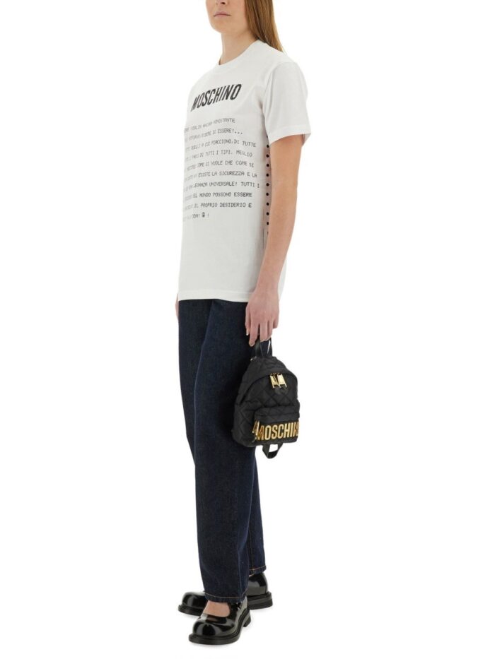 Moschino T-SHIRT WITH PRINT