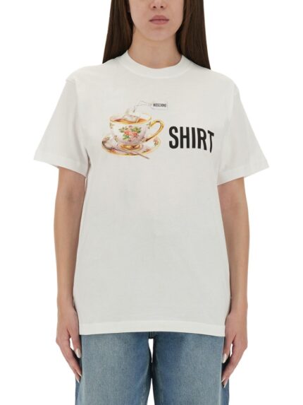Moschino T-SHIRT WITH PRINT