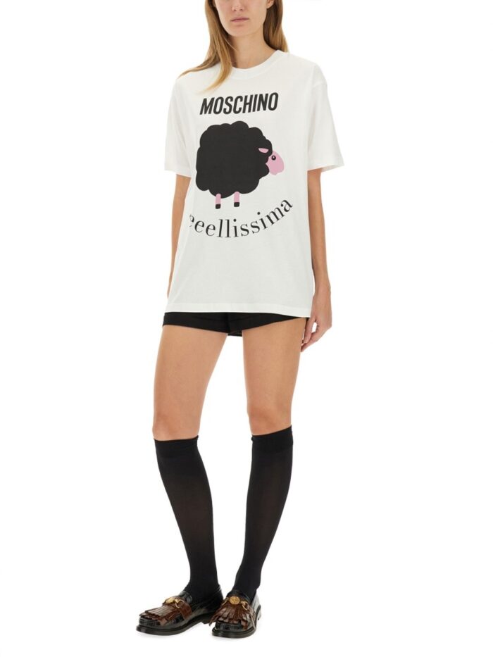Moschino T-SHIRT WITH PRINT