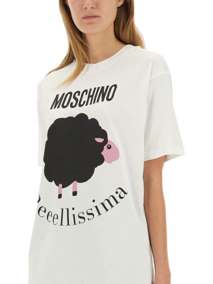 Moschino T-SHIRT WITH PRINT