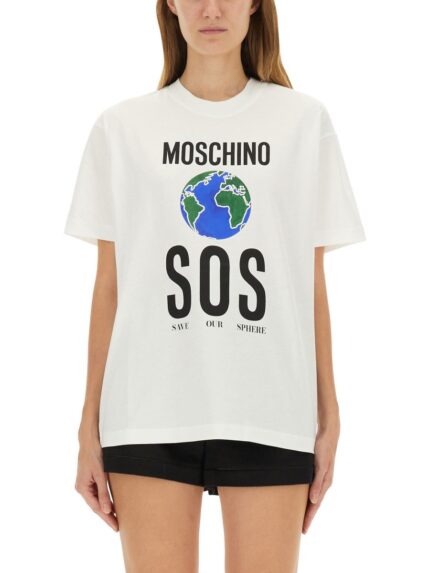 Moschino T-SHIRT WITH PRINT
