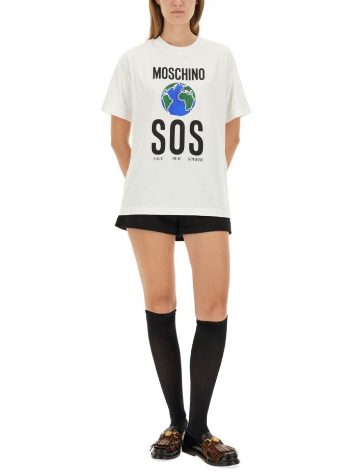 Moschino T-SHIRT WITH PRINT
