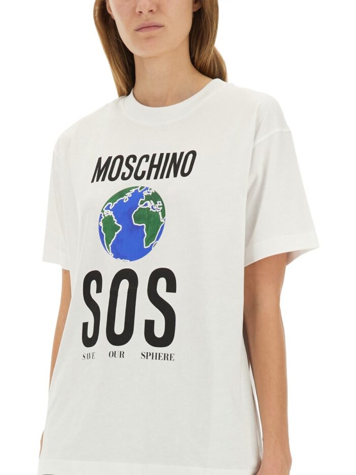 Moschino T-SHIRT WITH PRINT