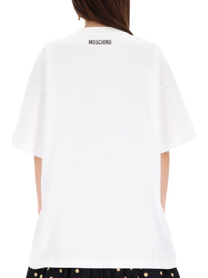 moschino t shirt with print Moschino T-SHIRT WITH PRINT