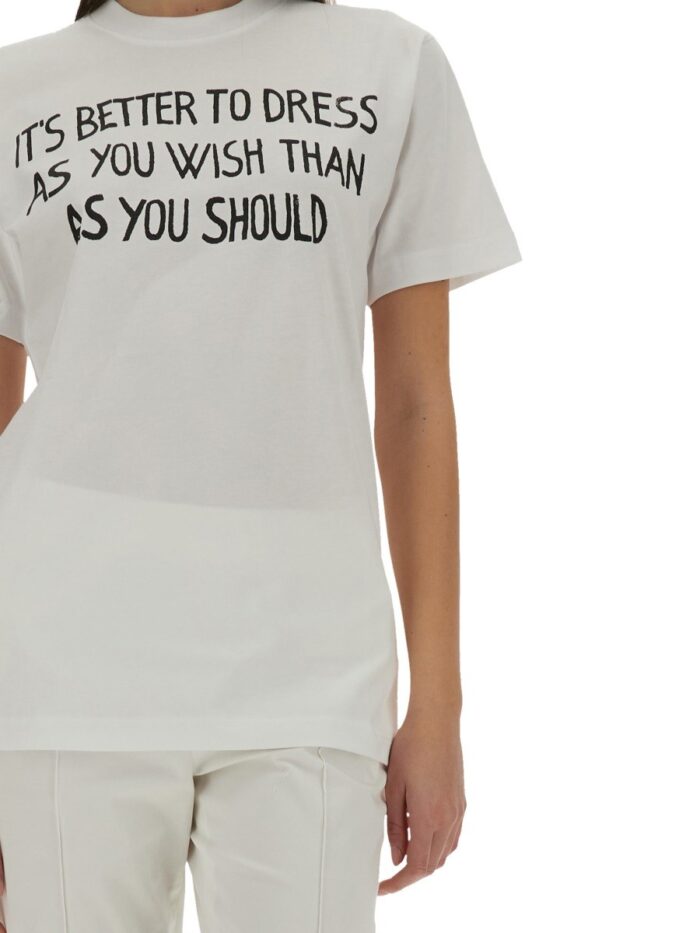 Moschino T-SHIRT WITH PRINT
