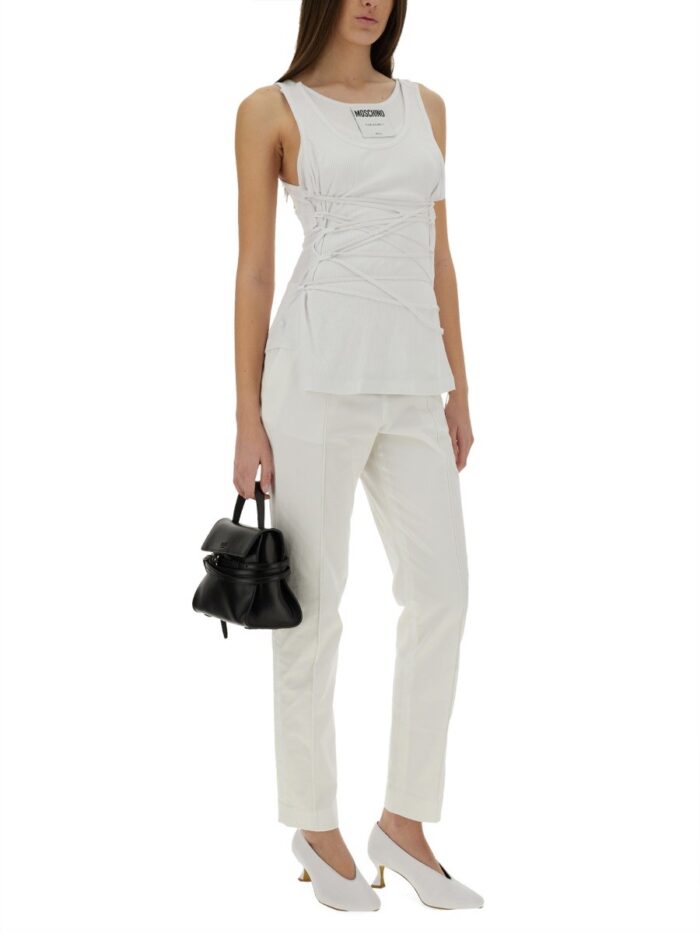 Moschino TANK TOP WITH LACES