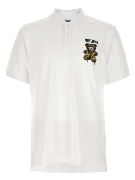 'Moschino Teddy Bear' Polo Shirt