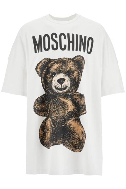 Moschino Teddy Bear Print Maxi T