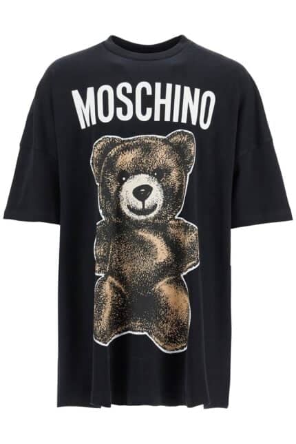 Moschino Teddy Bear Print Maxi T