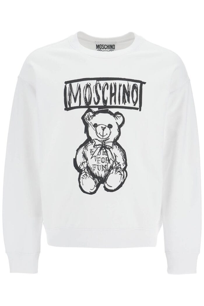 MOSCHINO Teddy Bear Print Sweatshirt