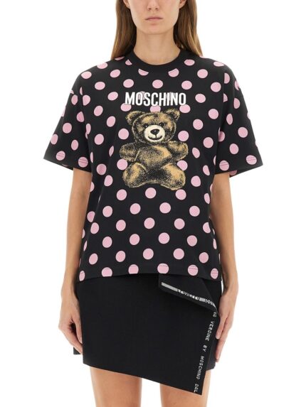 Moschino "TEDDY POLKA DOTS" T-SHIRT