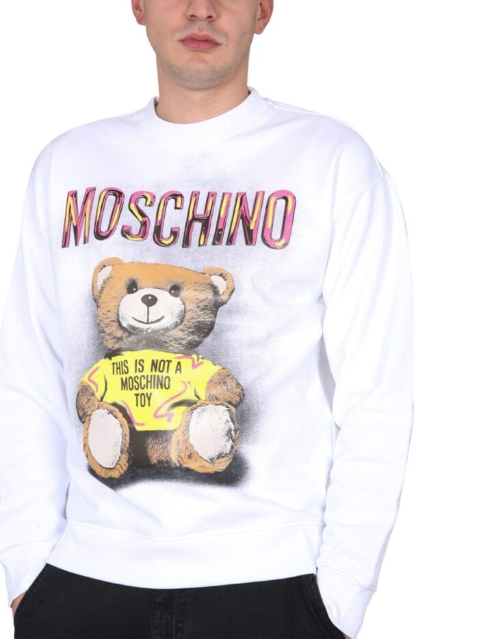 Moschino TEDDY PRINT SWEATSHIRT