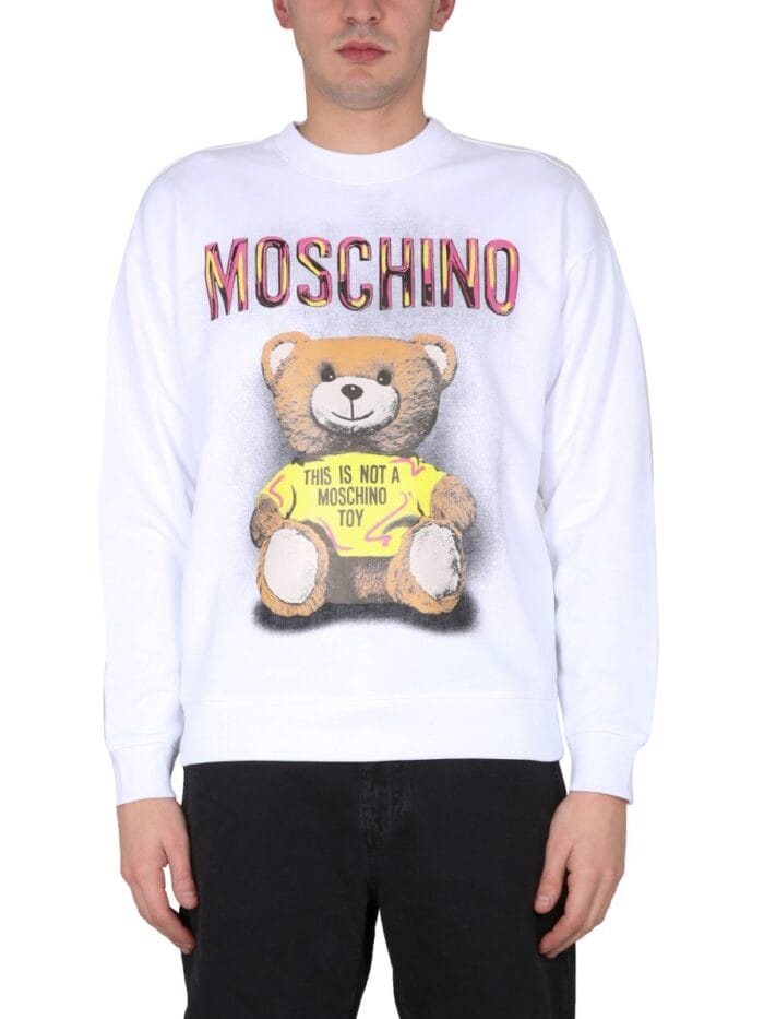 Moschino TEDDY PRINT SWEATSHIRT