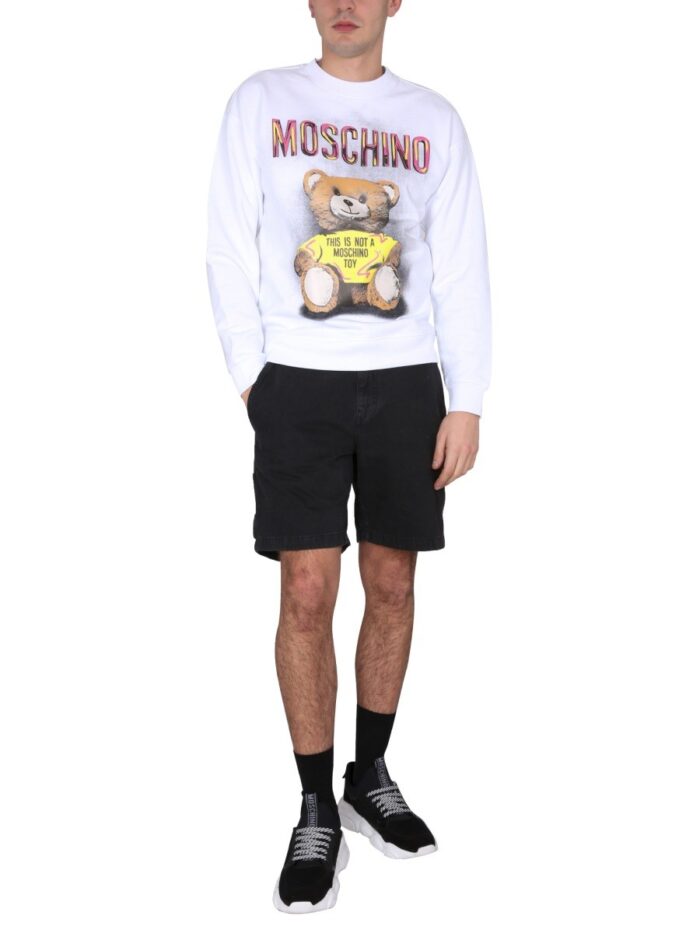 Moschino TEDDY PRINT SWEATSHIRT