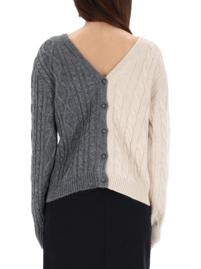 Moschino TWO-TONE CARDIGAN