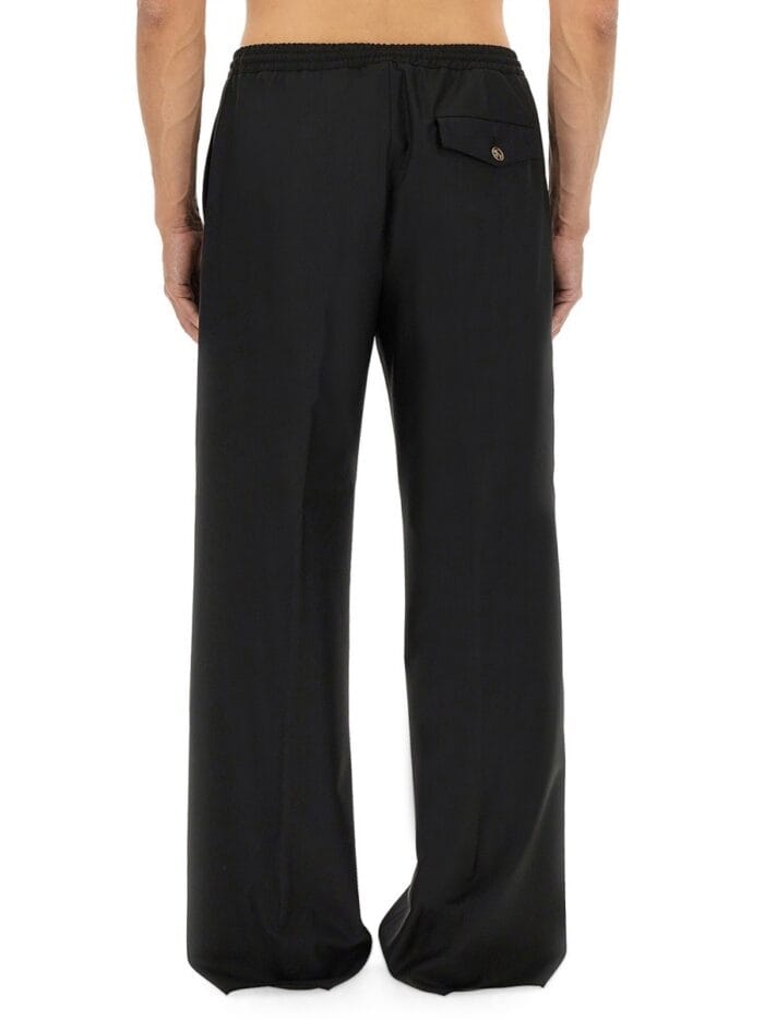 Moschino WOOL CANVAS PANTS